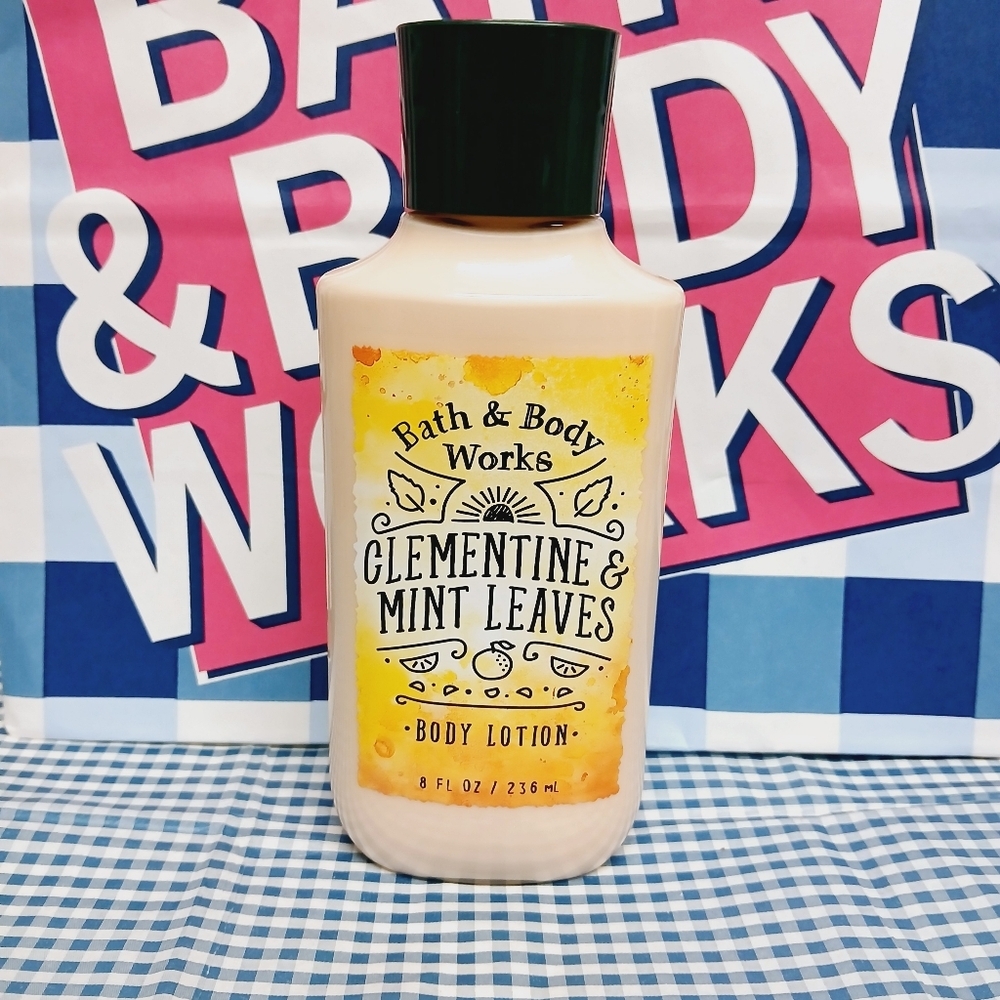 Bath and Body Works Clementine and Mint Leaves Body Lotion